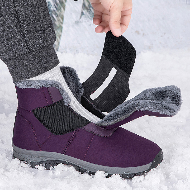 Circle Hook Set - Winter Dames Bont Gevoerde Enkel Snowboots