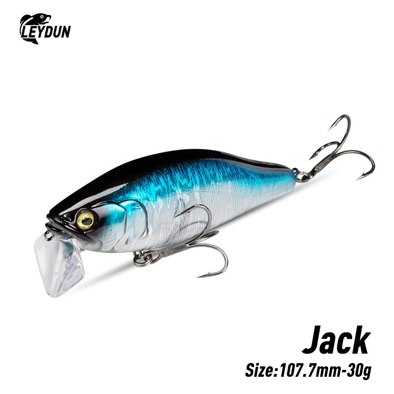 Fishing Equipment Deals - I-JACK Minnow Vissen Lokt 107.7mm 30g
