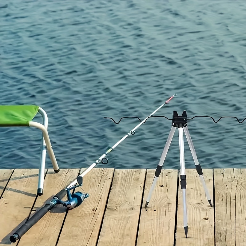 Telescopic Fishing Rod - 1 stuks telescopische aluminium houder voor