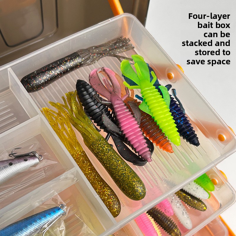Grote vierlaagse outdoor visse - Tackle Box recensie en prijs