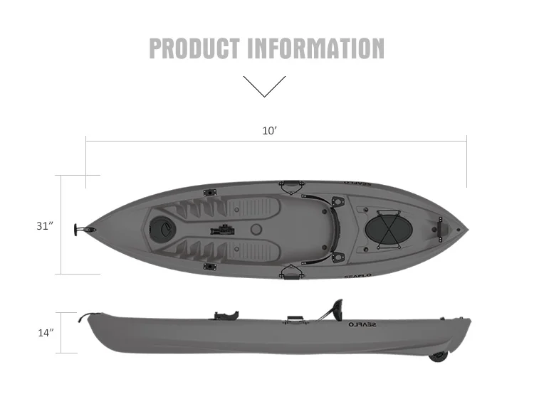 10ft 1 Persoon Hdpe Plastic Bo - Fishing Equipment In recensie en prijs