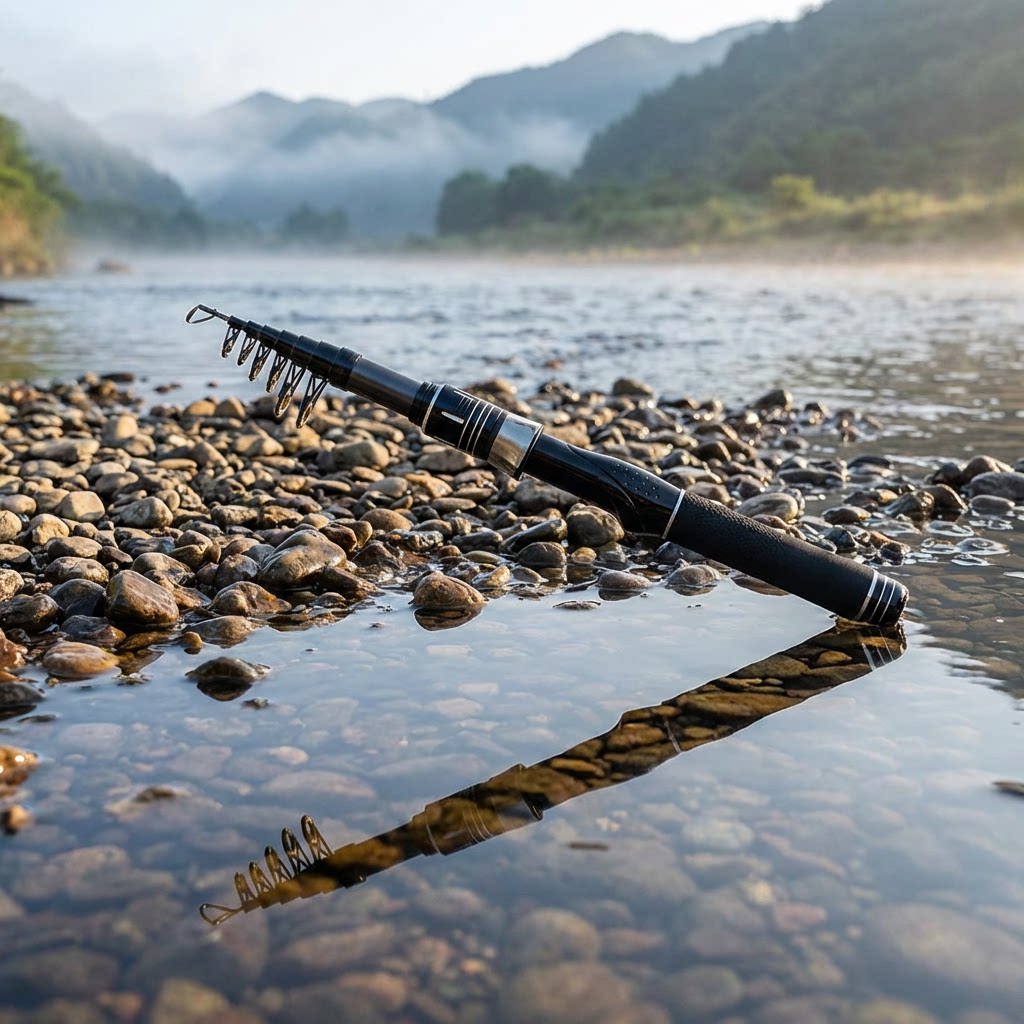Ultralichte telescopische carb - Telescopic Fishing Rod recensie en prijs