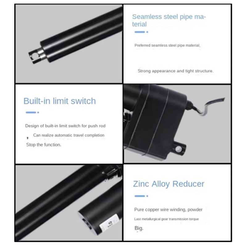 DC 12V 24V 7000N Lineaire Actu - Telescopic Fishing Rod recensie en prijs