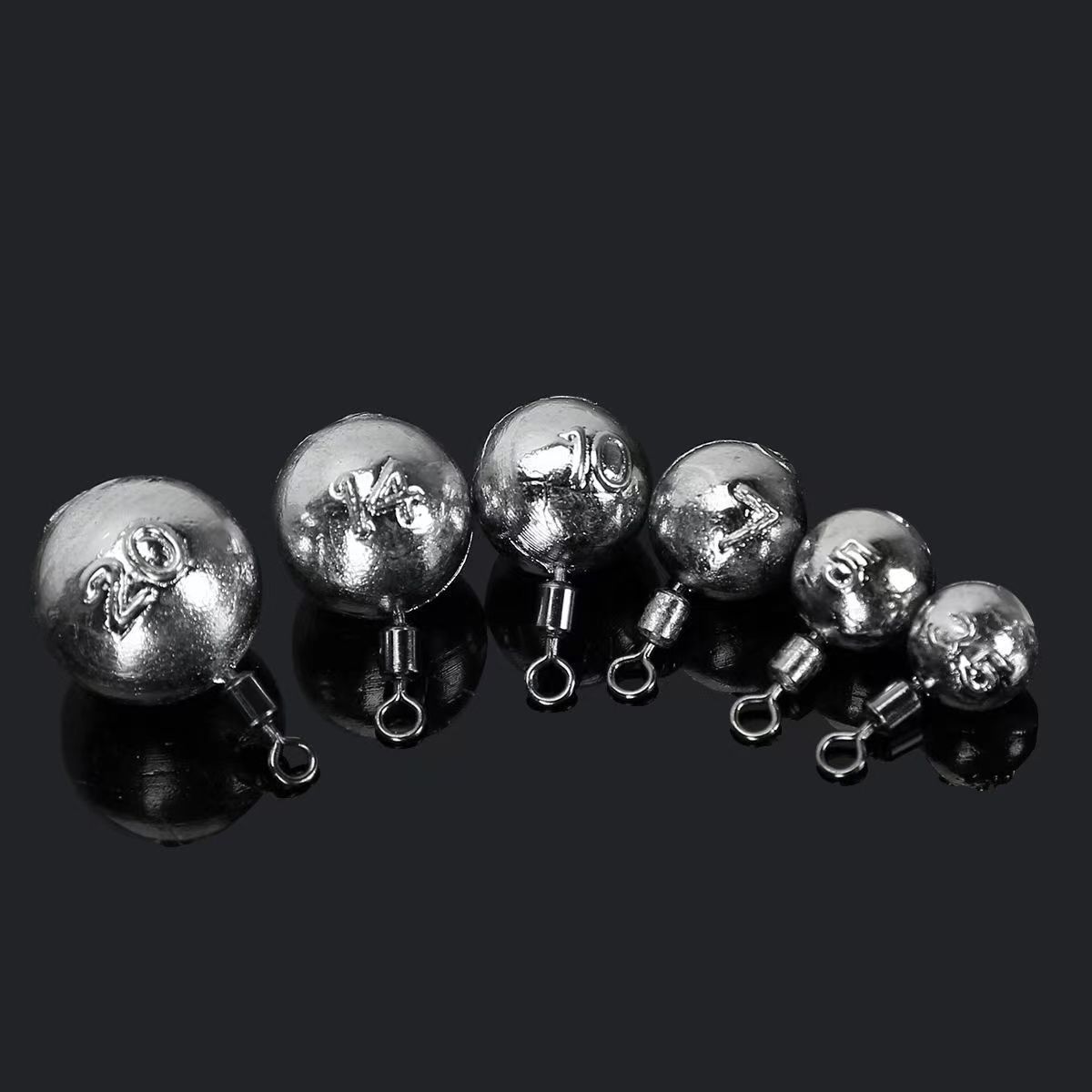 10 Stuks 5-20G Ronde Bal Lood  - Fishing Equipment On Sale recensie en prijs