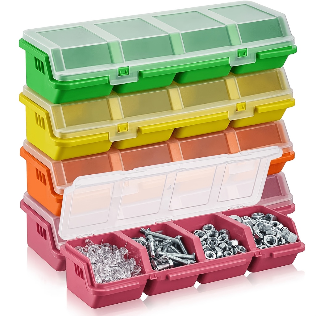 2-pack 4-compartimenten plasti - Fishing Equipment Organizer recensie en prijs