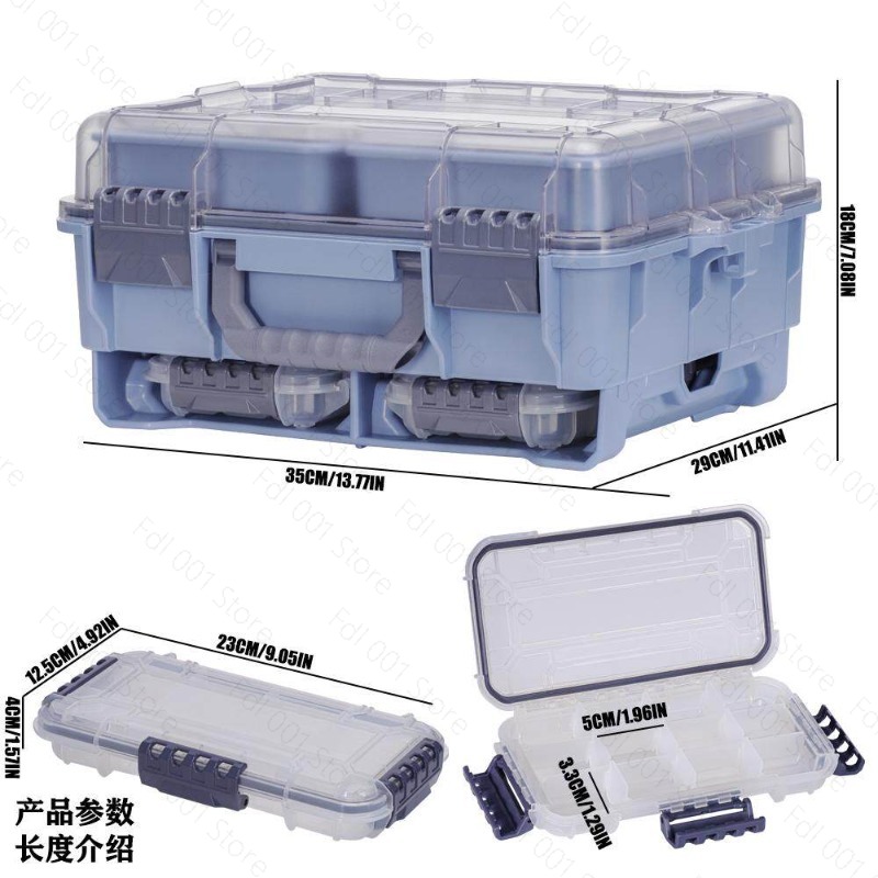 Visgereidoos Grote capaciteit  - Tackle Box recensie en prijs