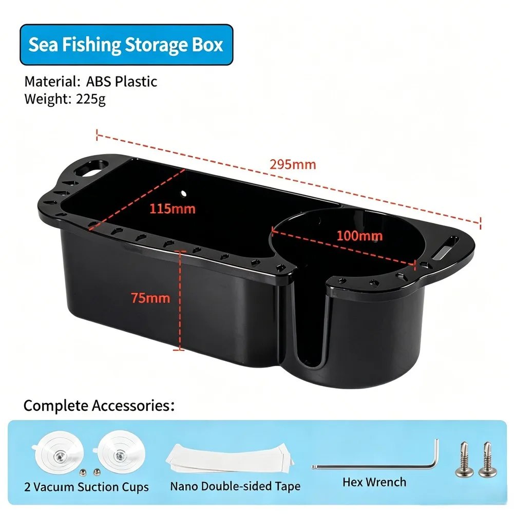 ABS Viscontainer Visgereidoos  - Tackle Box recensie en prijs