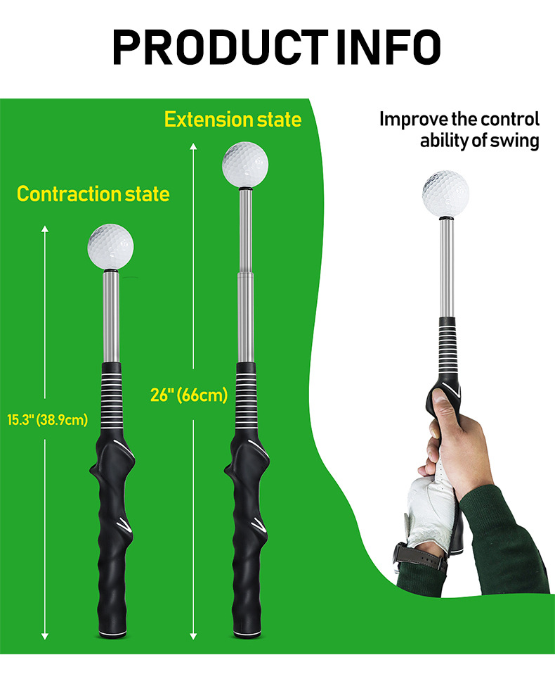 Golf Telescopische Swing Train - Telescopic Fishing Rod recensie en prijs