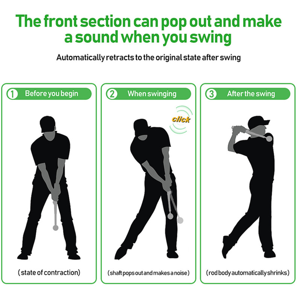 Golf Telescopische Swing Train - Telescopic Fishing Rod recensie en prijs
