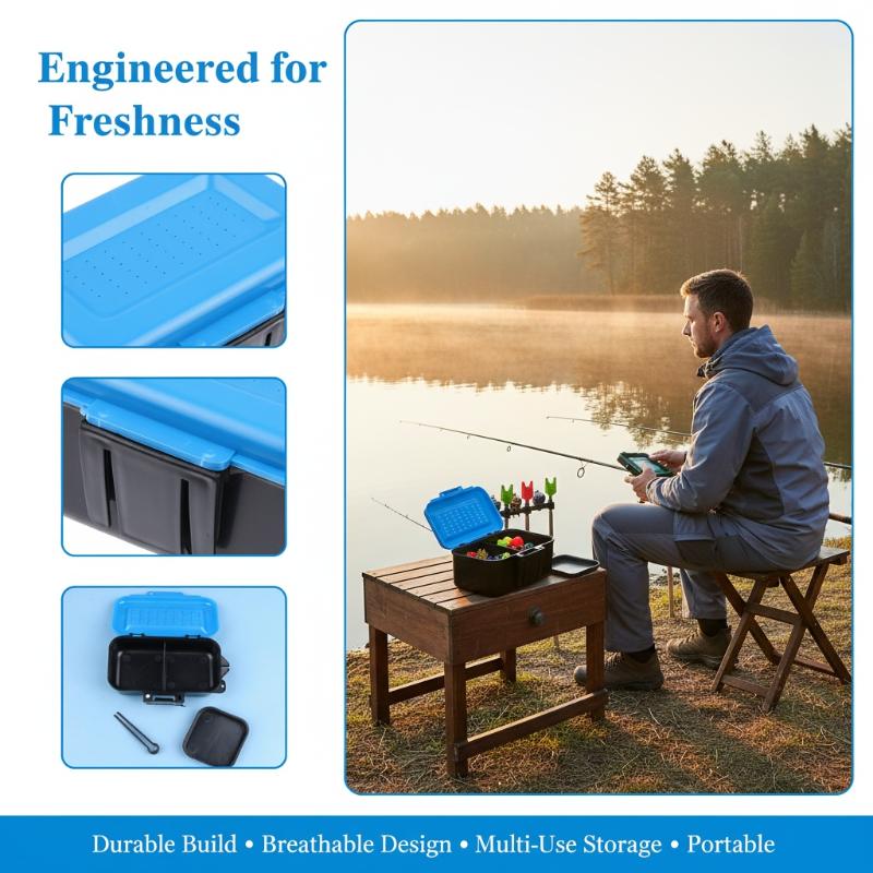 Draagbare vislokdoos, levende  - Fishing Equipment Organizer recensie en prijs