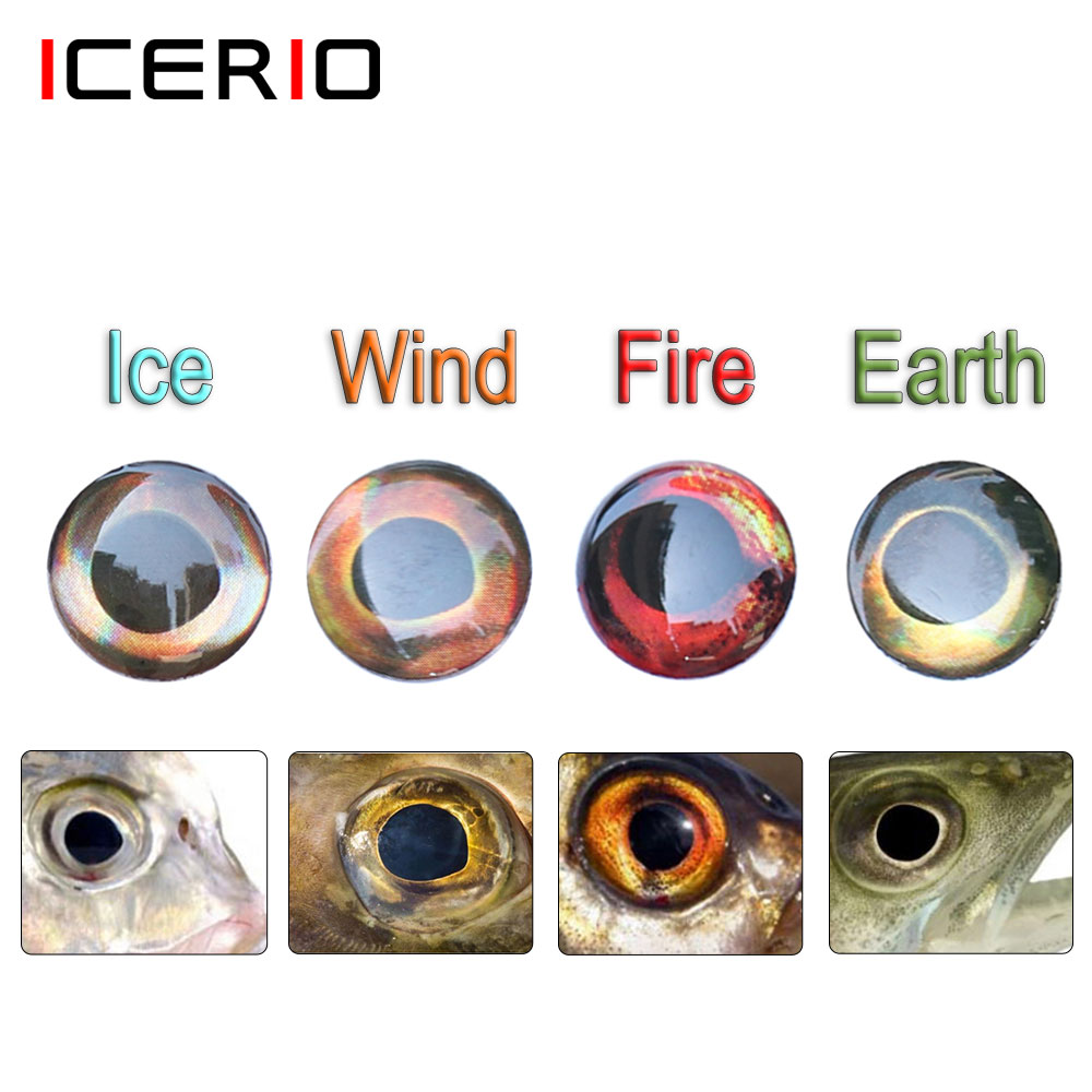 ICERIO 100PCS Holografische 3D - Fishing Equipment Deals recensie en prijs