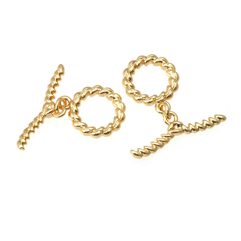 6 Sets 18 K Goud Kleur Messing - Circle Hook Set recensie en prijs