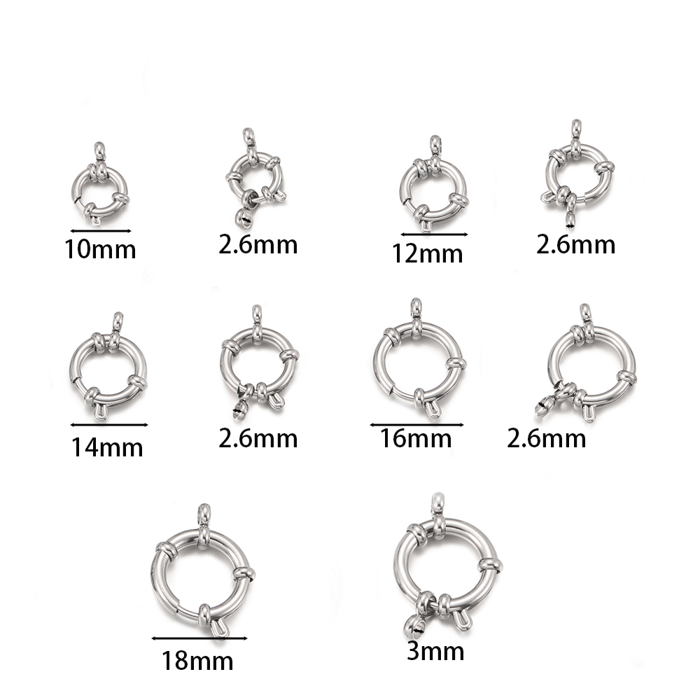 2 stuks roestvrijstalen ronde  - Circle Hook Set recensie en prijs