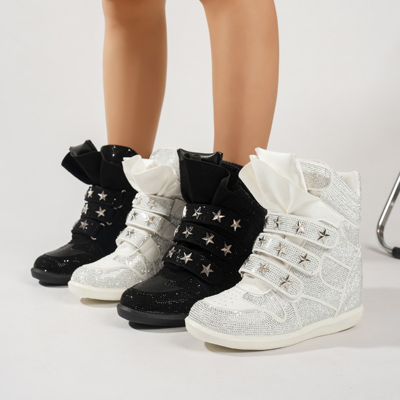 Luxe strass decor casual wedge - Circle Hook Set recensie en prijs